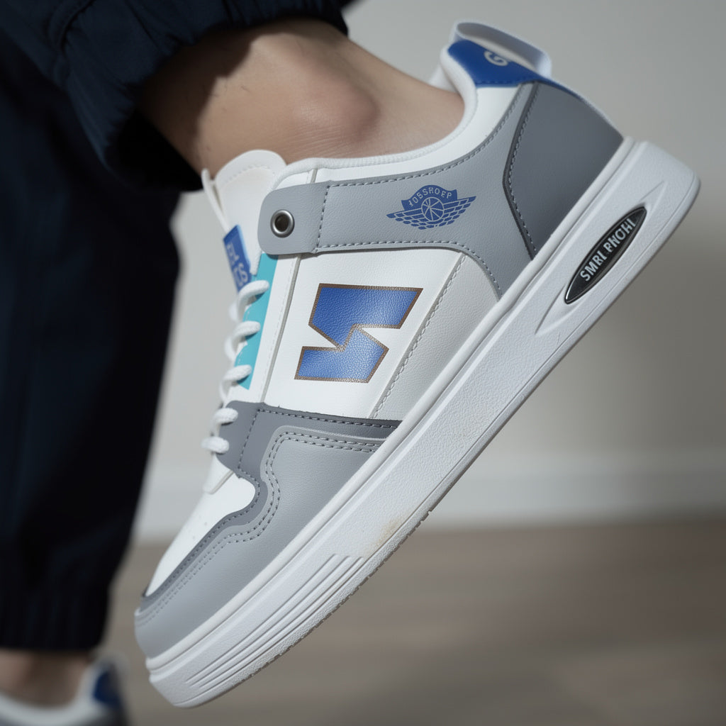 Men’s Premium Lightweight Sneakers – Breathable Mesh | Ultra Cushion Soft-Foam Sole | Anti-Slip Outdoor Grip | Daily Walking, Running & Travel Shoes – 3 Modern Colors